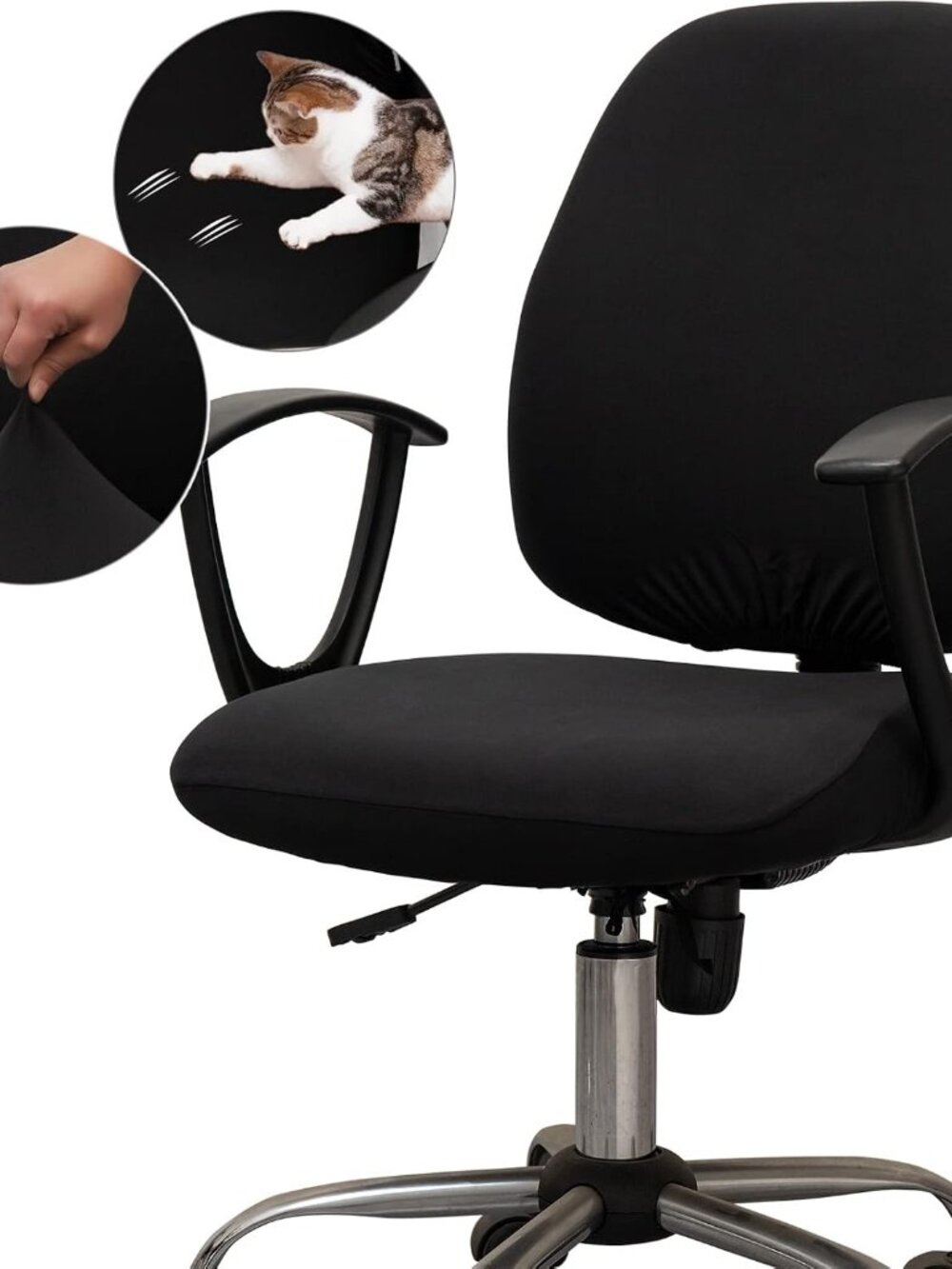 Computer Office Chair Covers, Protective & Stretchable Universal Chair Cover, St